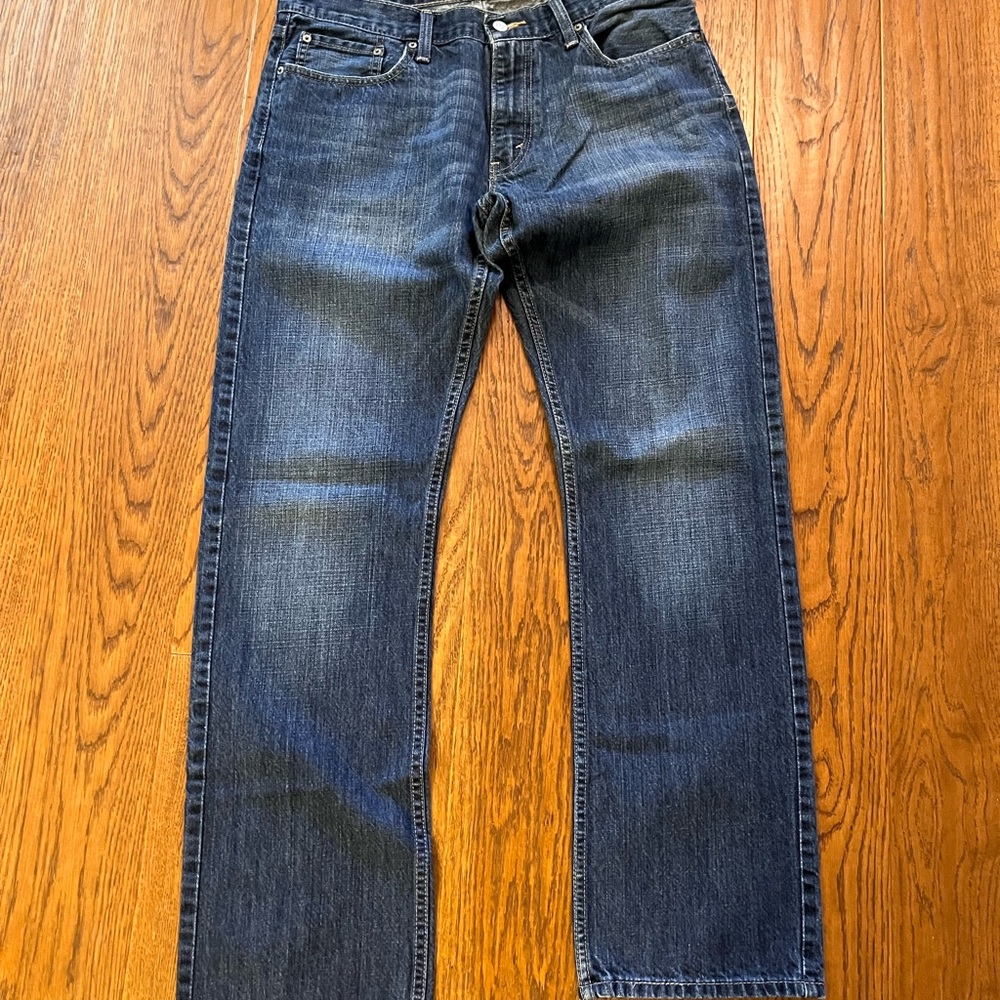 Levi's‎ 514 Dark Blue Straight Jeans